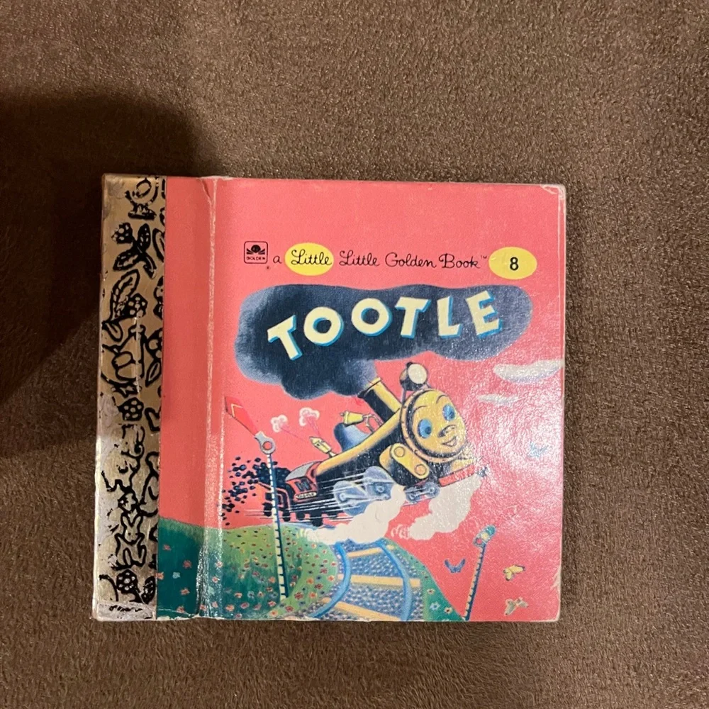 Little Golden books Jolly Jungle Puzzle - 25 Piece with bonus mini book Tootle